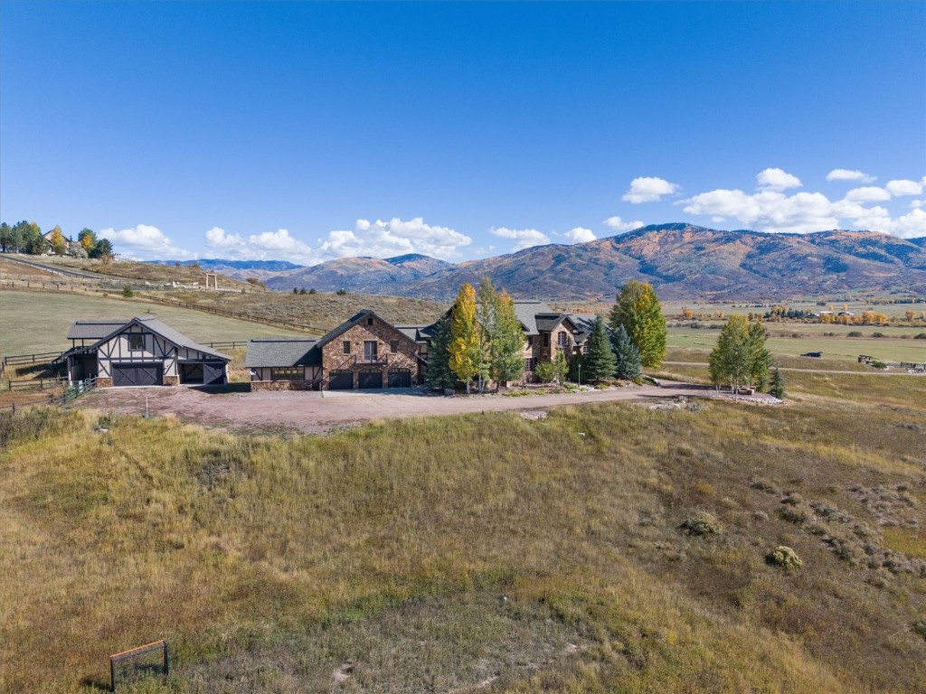 30855 Emerald Ridge Steamboat Springs, CO 80487 - Photo 48 of 50 a view of a town with pool and mountain view
