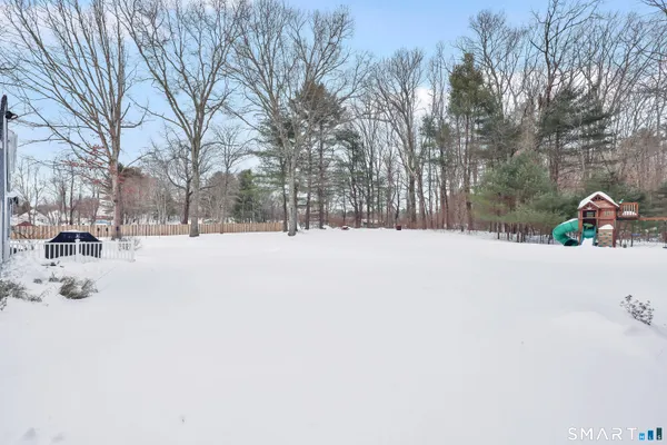 a view of road with trees