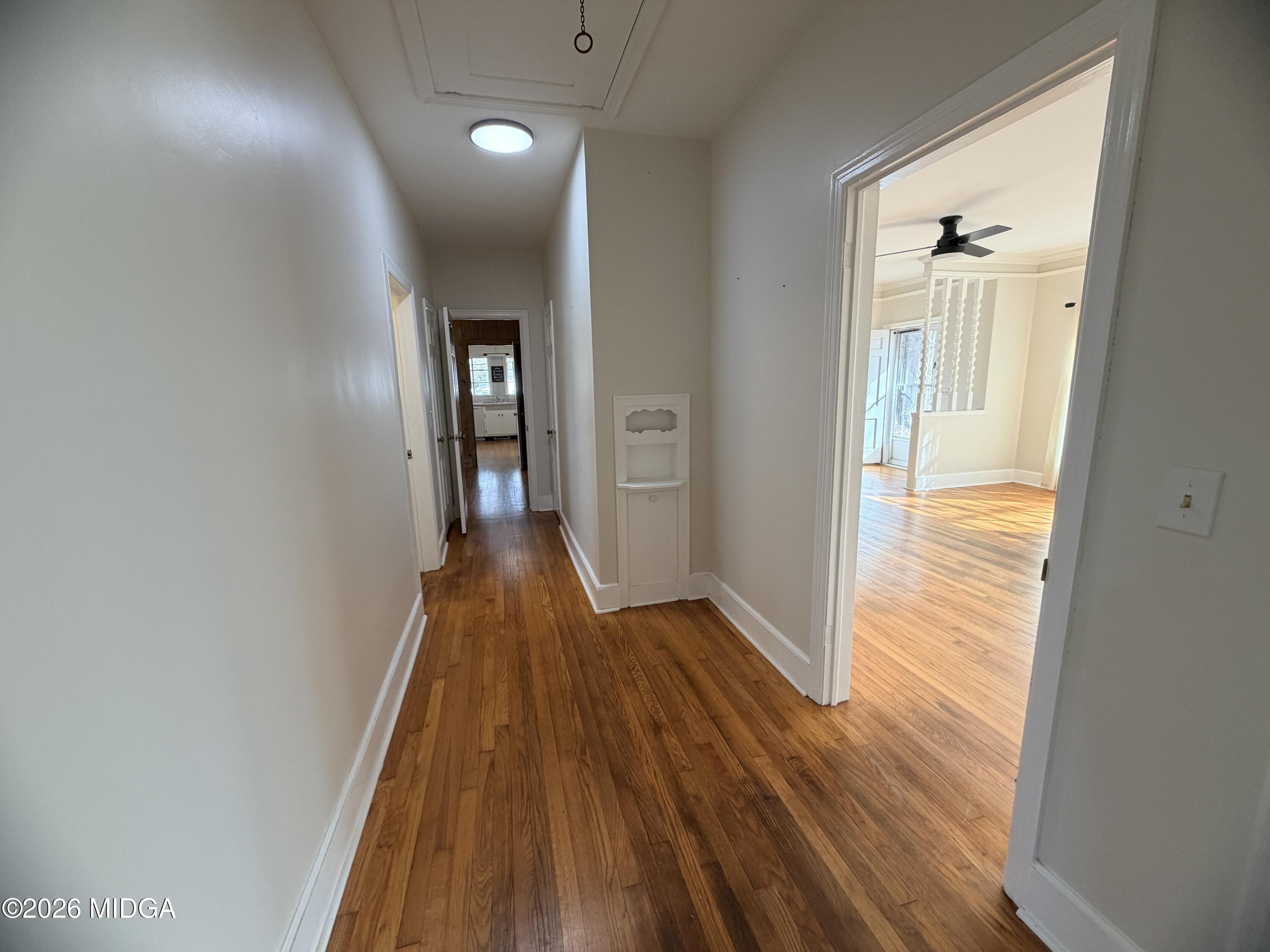419 West Johnston Street Forsyth, GA 31029 - Photo 24 of 34 wooden floor in a gallery