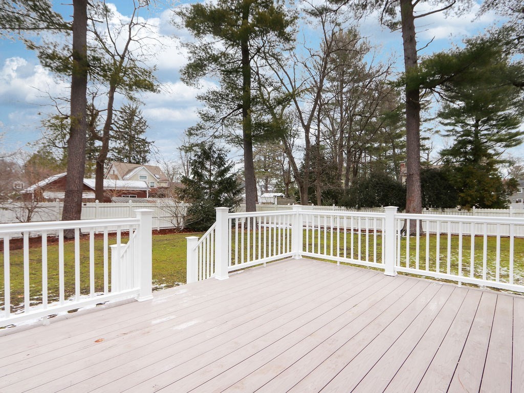 19 Crest Road Natick, MA 01760 - Photo 31 of 40 a view of a wooden deck