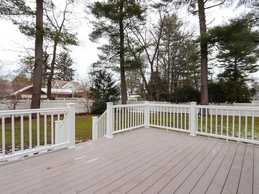 19 Crest Road Natick, MA 01760 - Photo 37 of 40 a view of a wooden deck