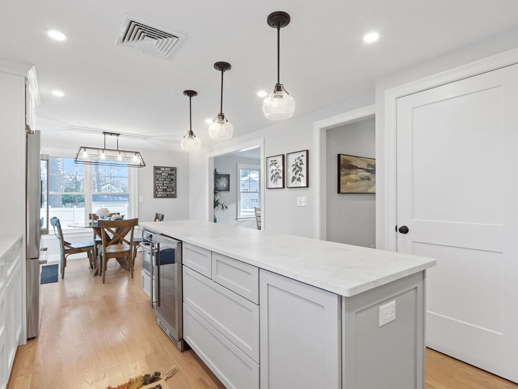 19 Crest Road Natick, MA 01760 - Photo 7 of 40 a view of a kitchen and dining room