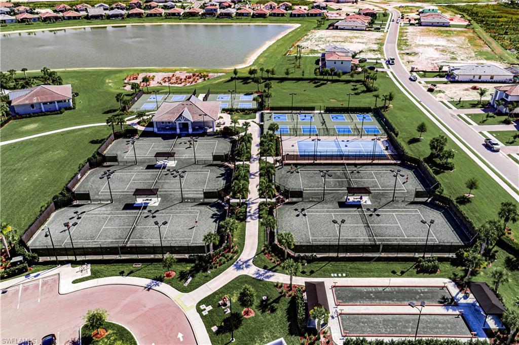 19576 The Pl Boulevard Estero, FL 33928 - Photo 35 of 35 an aerial view of a house with a lake view