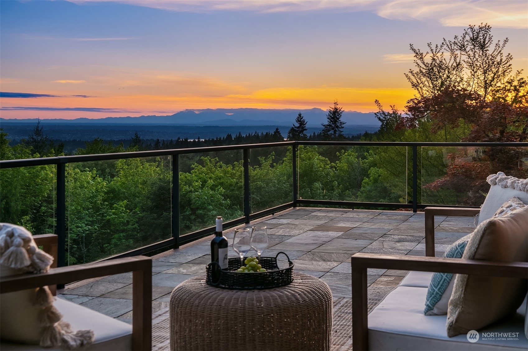 17524 Southeast 102nd Street Renton, WA 98059 - Photo 3 of 38 a view of a two chair in the balcony