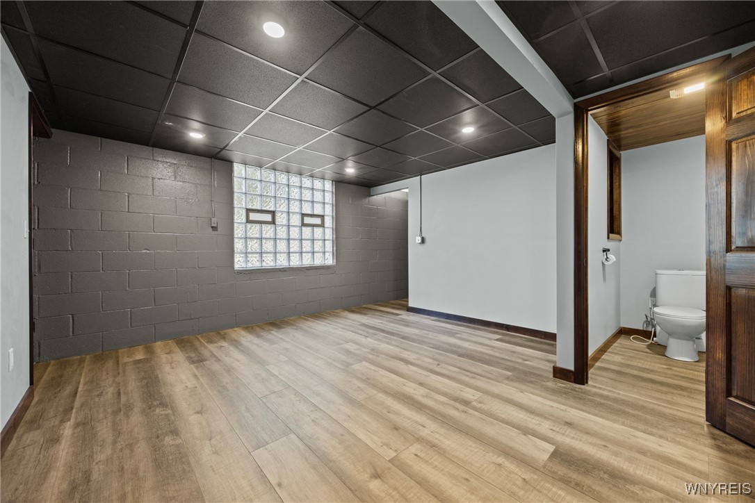 345 South 4th Street Lewiston, NY 14092 - Photo 26 of 43 Basement Rec-Room With Half Bath
