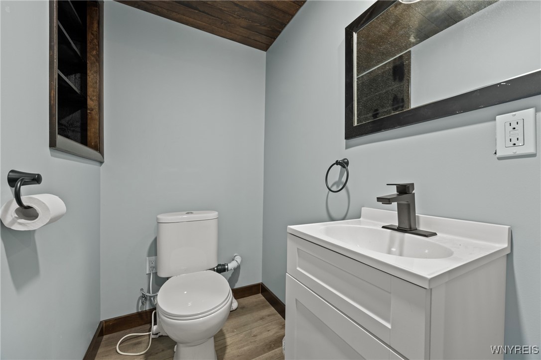 345 South 4th Street Lewiston, NY 14092 - Photo 28 of 43 1/2 Bath in Basement Rec. Room