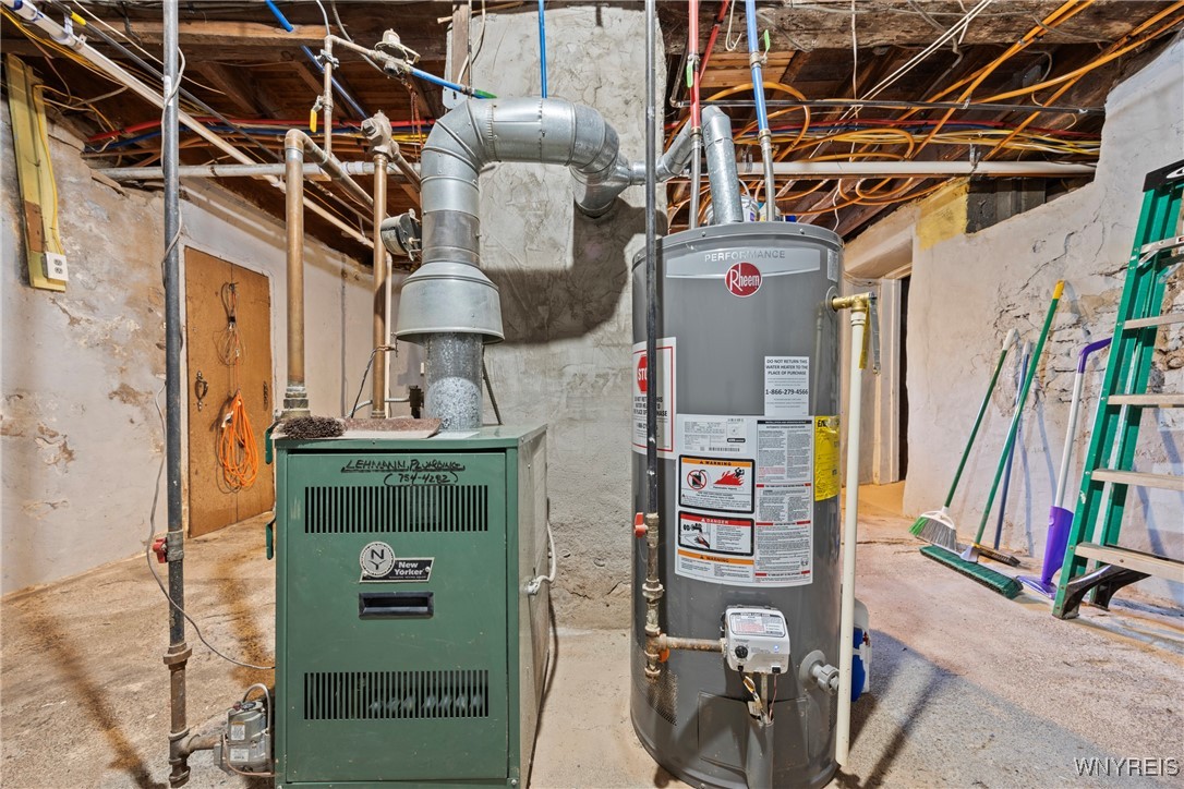 345 South 4th Street Lewiston, NY 14092 - Photo 29 of 43 Hot Water Boiler and Hot
Water Tank