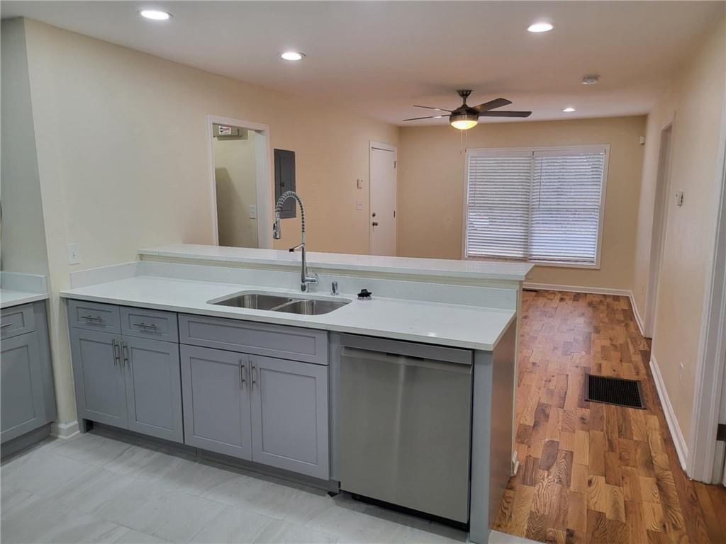 887 Bridgewater Street Southwest, Unit A Atlanta, GA 30310 - Photo 12 of 21 a bathroom with a sink and a mirror