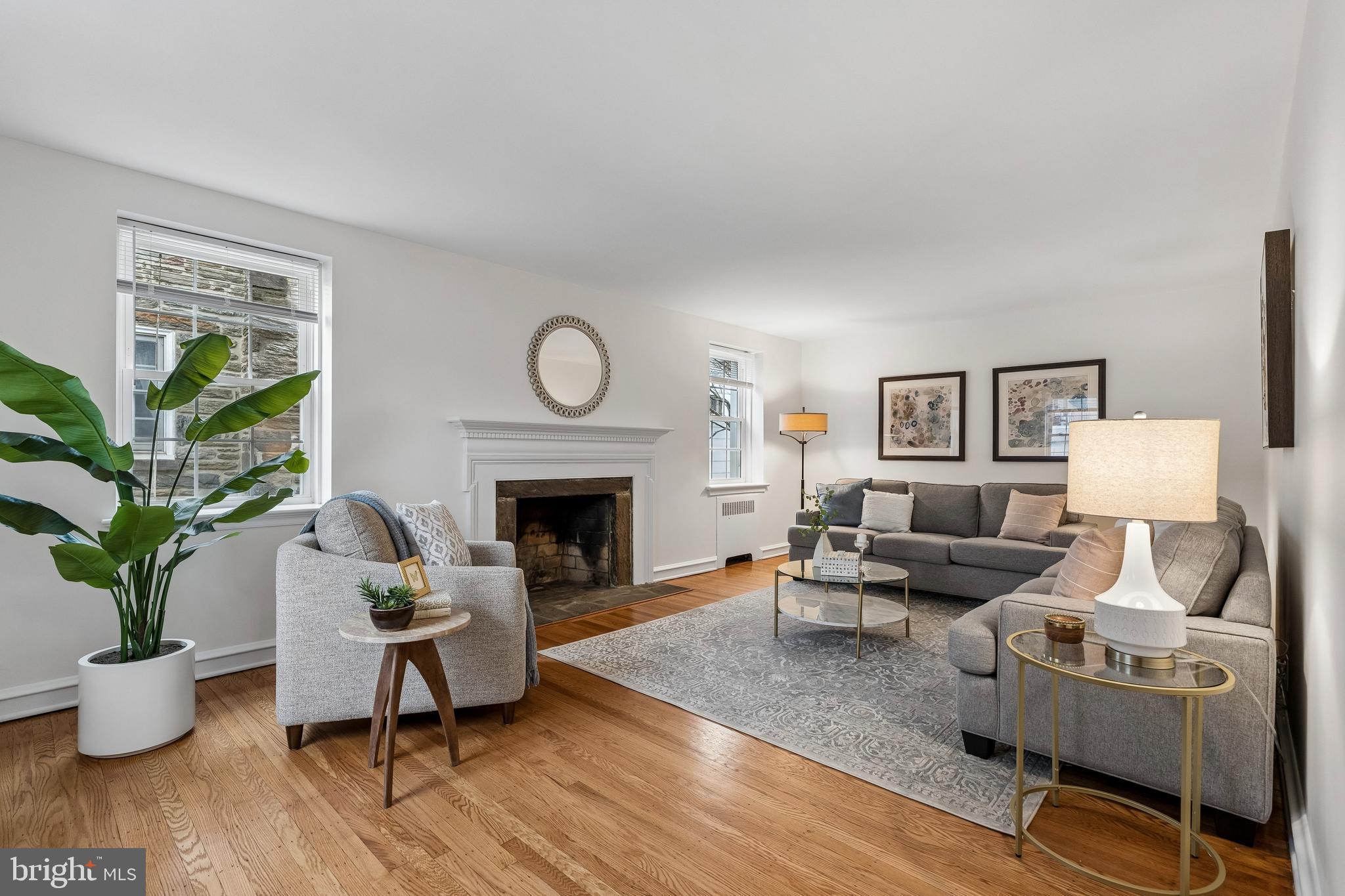 146 Henley Road Wynnewood, PA 19096 - Photo 4 of 33 Large Living Room