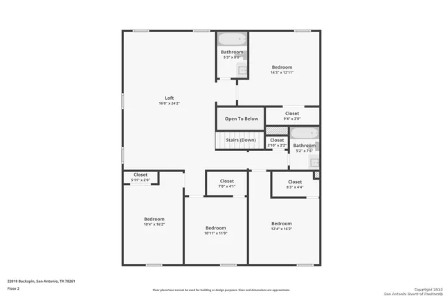a picture of a floor plan
