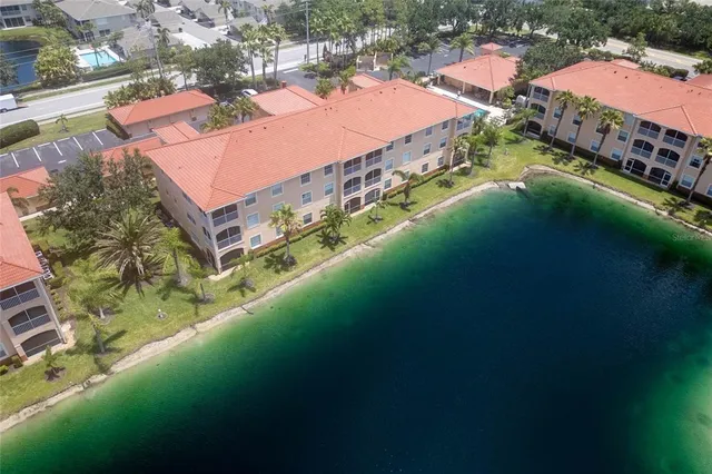 a aerial view of a city