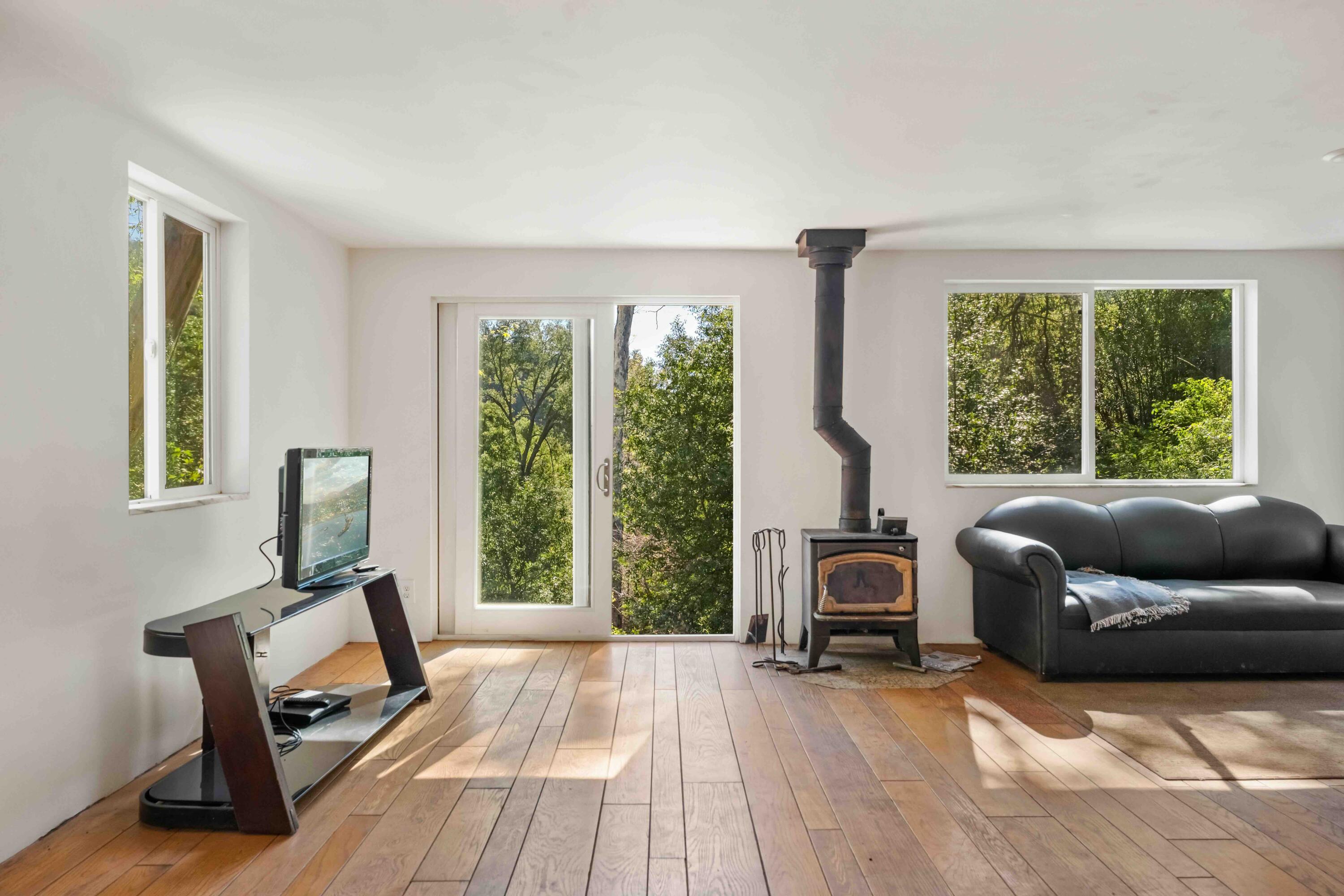 2011 North San Marcos Road Santa Barbara, CA 93105 - Photo 22 of 41 a living room with furniture and a fireplace