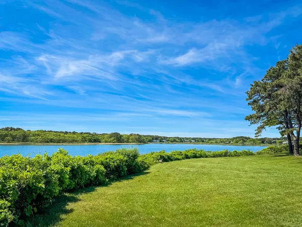 a view of an ocean and beach