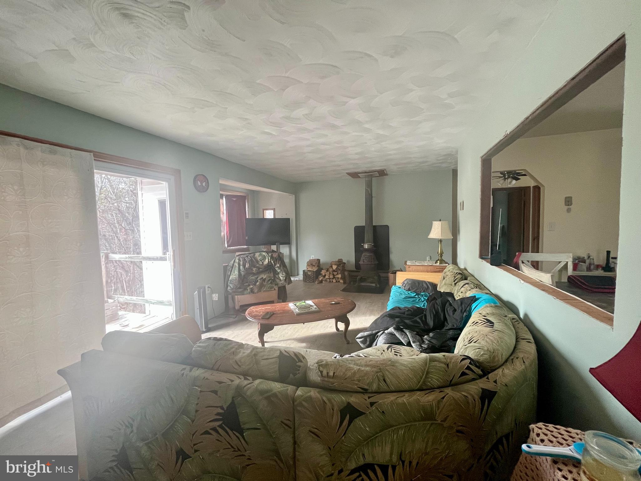 305 Rickard Place Rileyville, VA 22650 - Photo 5 of 27 a living room with furniture and a large window