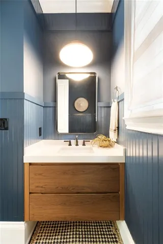 a outdoor space with lots of tables and chairs