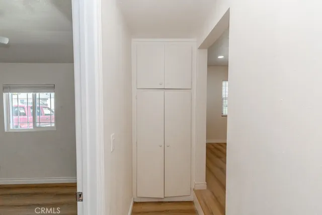 a view of front door