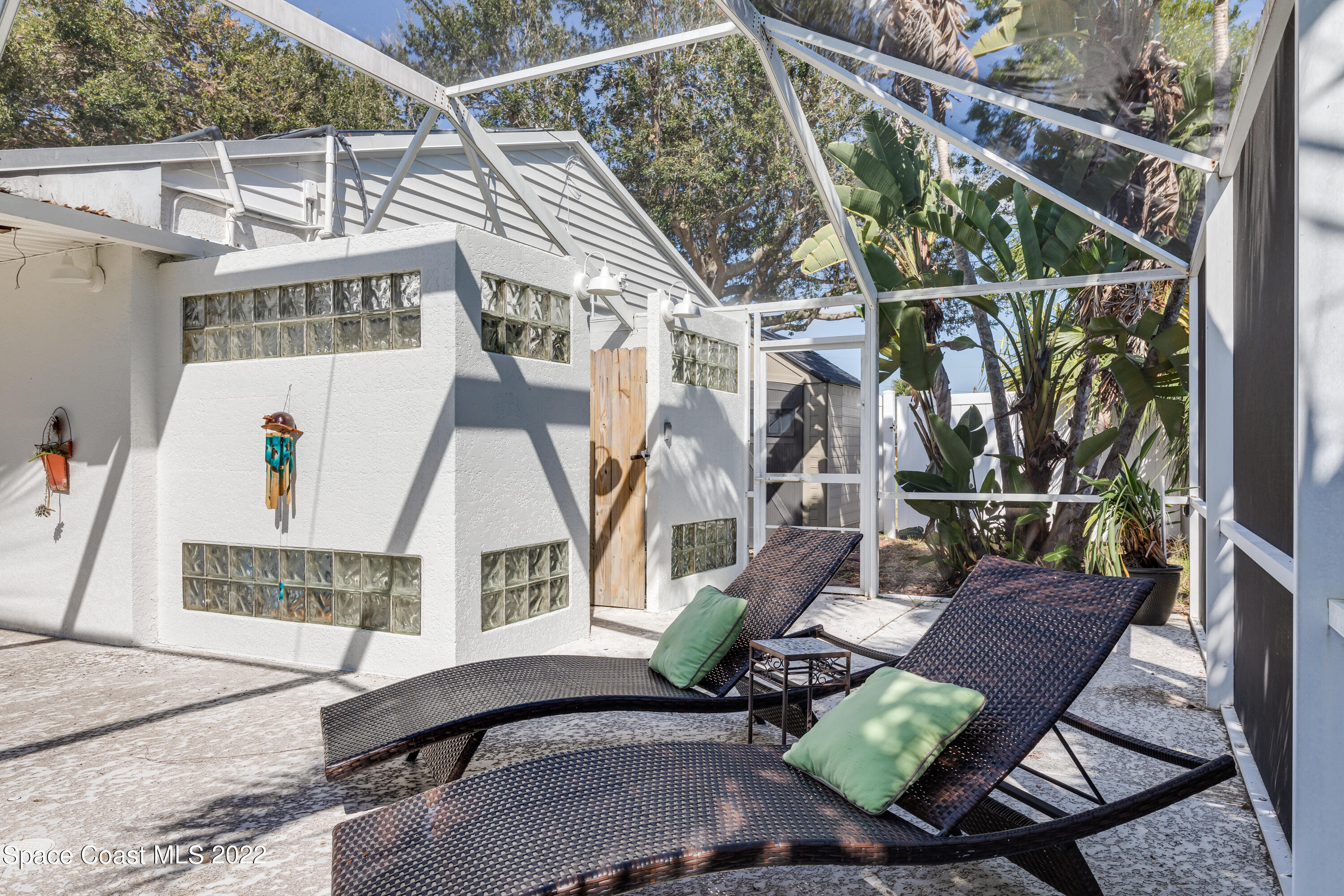 515 Oak Ridge Drive Indialantic, FL 32903 - Photo 24 of 34 a view of deck with patio