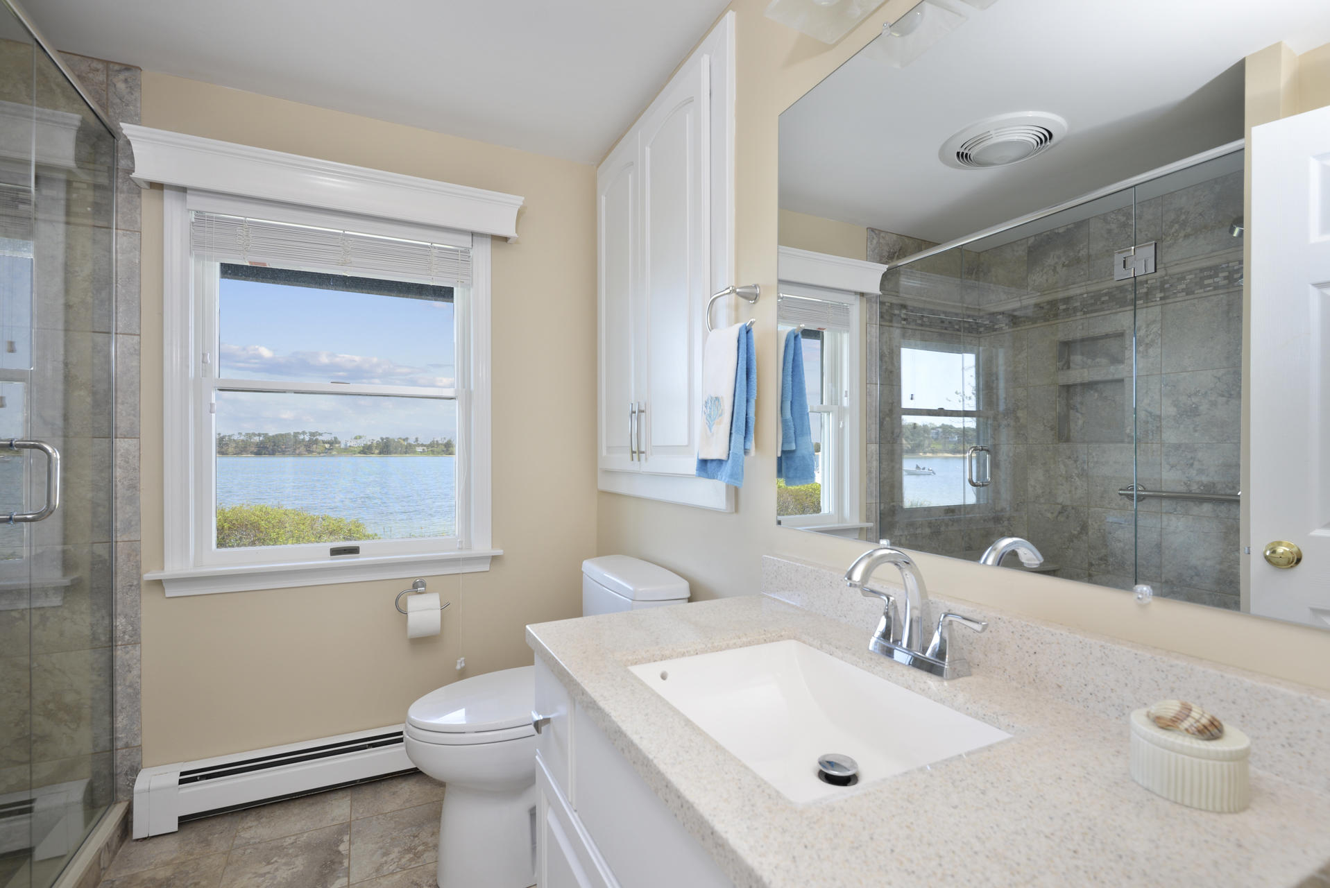 159 Seapine Road North Chatham, MA 02650 - Photo 13 of 31 a bathroom with a sink a toilet and a mirror