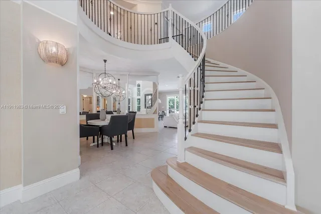 a view of entryway and hall