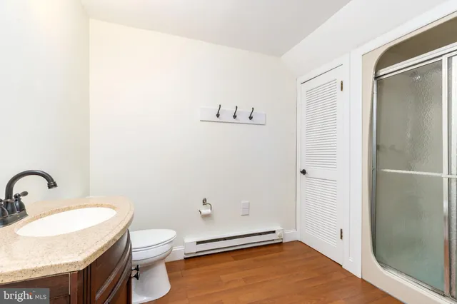 a bathroom with a sink and a toilet