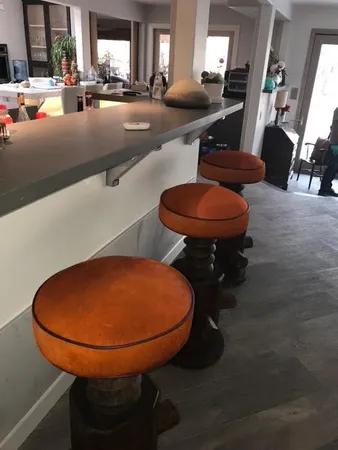a bathroom with a sink a vanity and a mirror