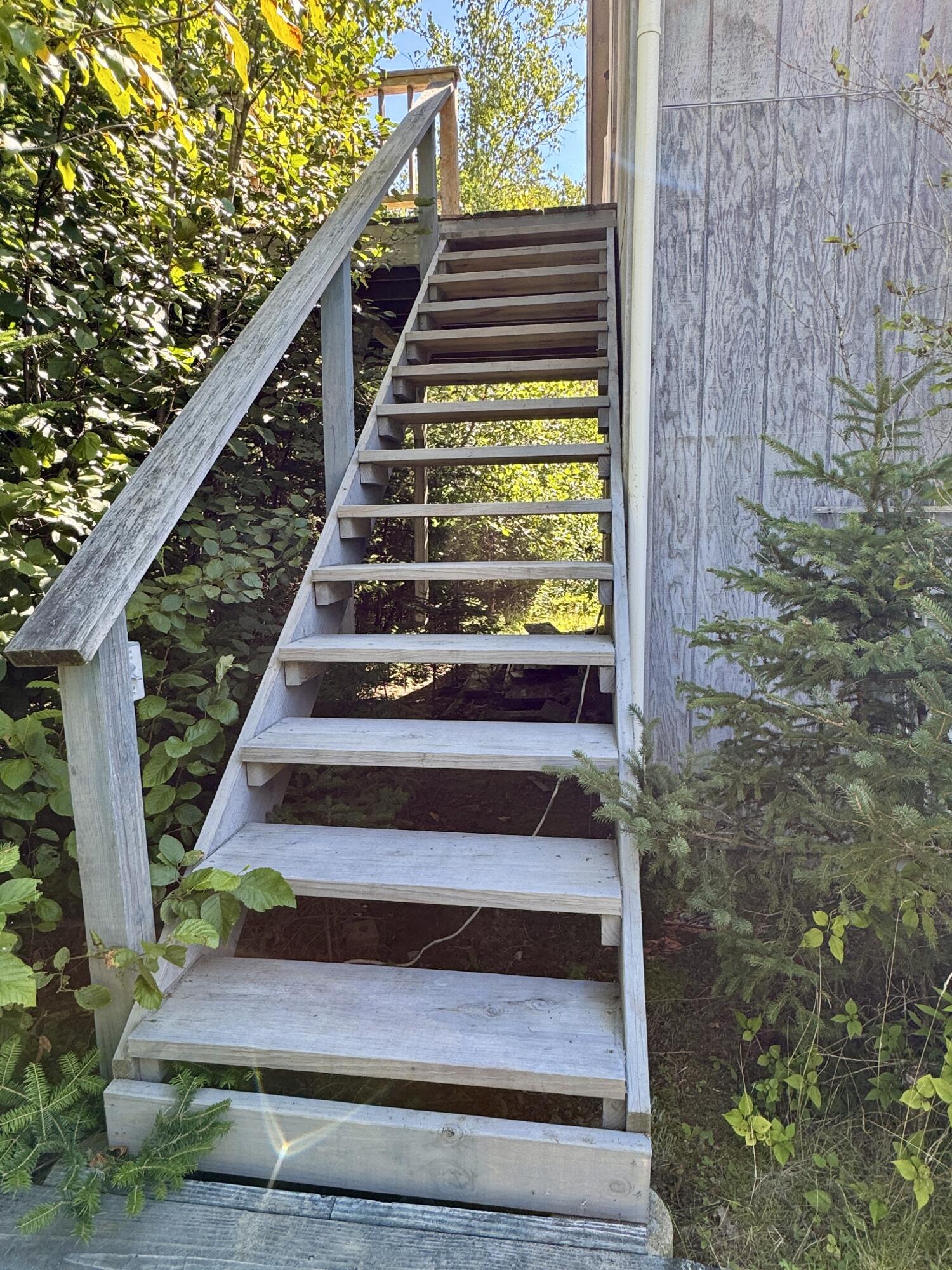 12 Horse Landing Road Perry, ME 04667 - Photo 82 of 97 Stairs to guest quarters over garage