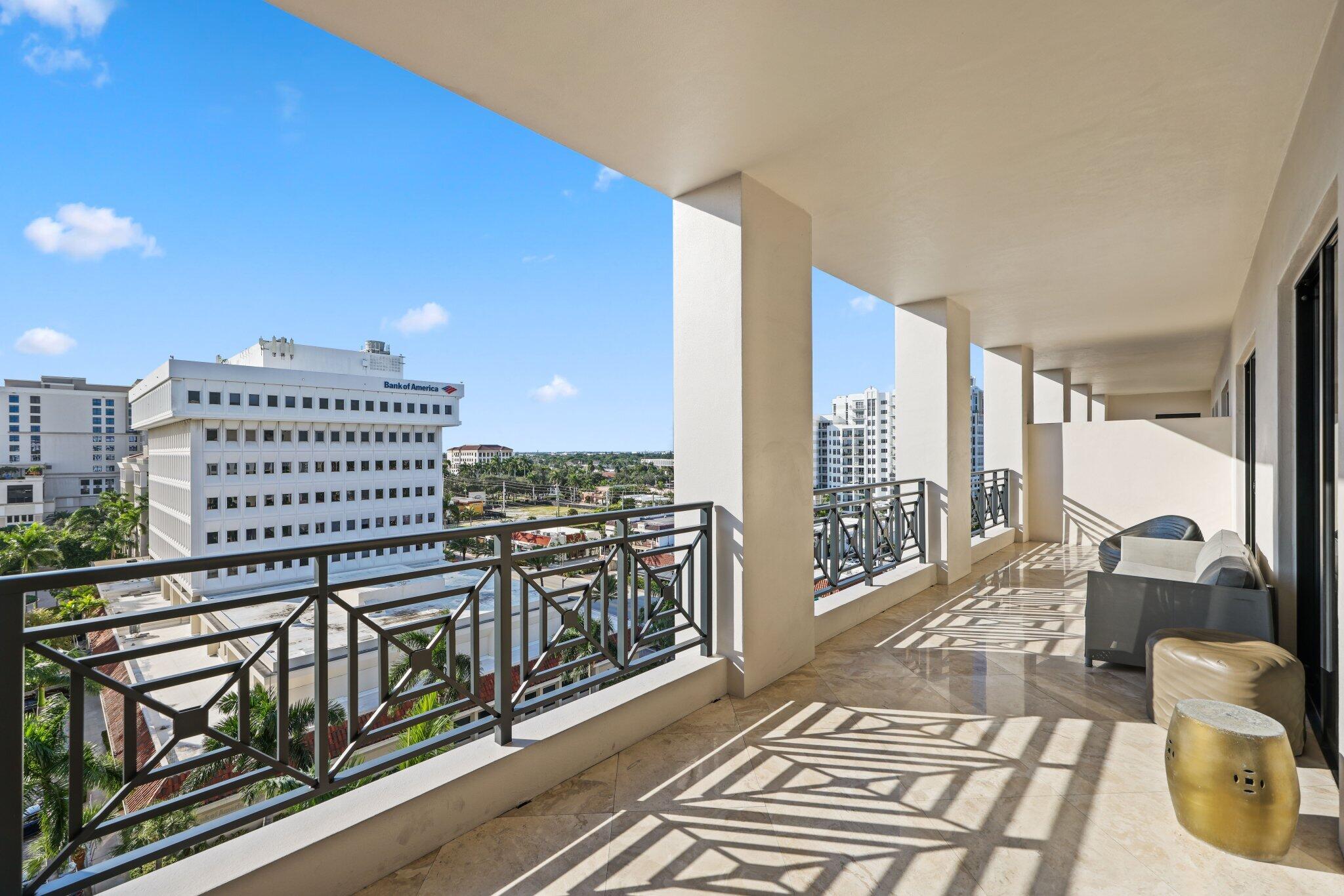 200 East Palmetto Park Road, Unit 811 Boca Raton, FL 33432 - Photo 35 of 44 a view of a balcony with wooden floor
