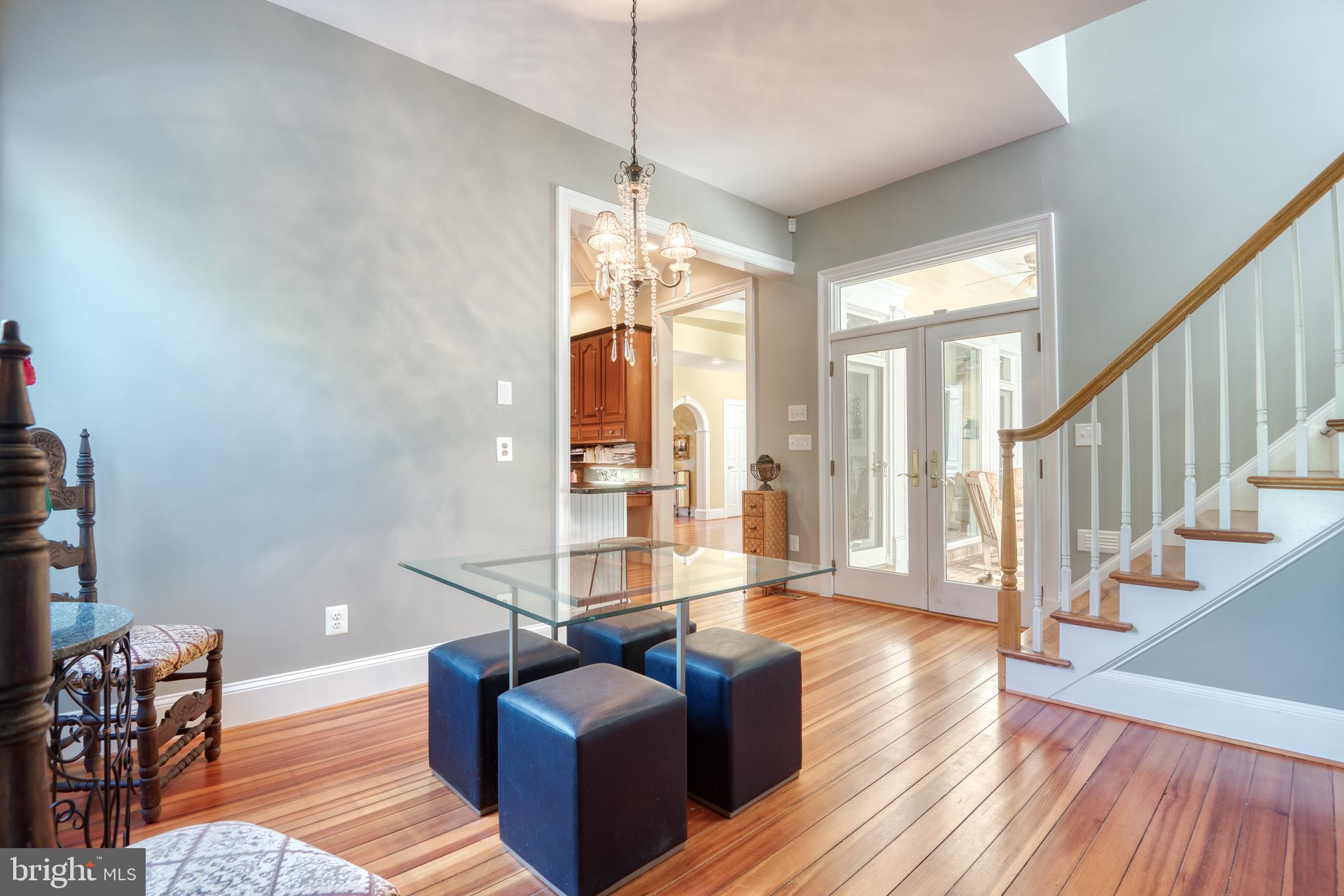 1400 Magers Landing Road Monkton, MD 21111 - Photo 14 of 46 Separate Eating Area w/ Staircase to 2nd Floor