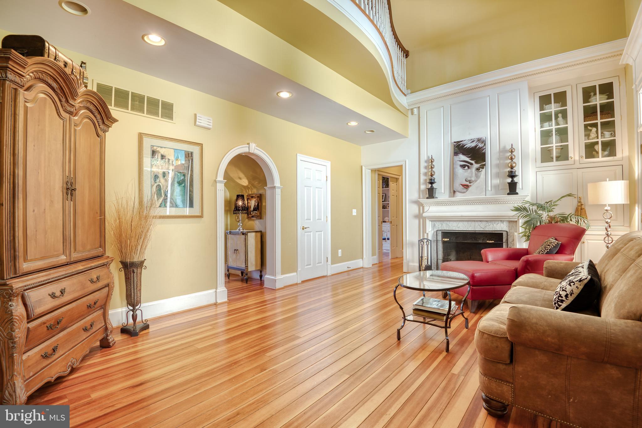 1400 Magers Landing Road Monkton, MD 21111 - Photo 18 of 46 Family Room with Wood Fireplace and Built Ins