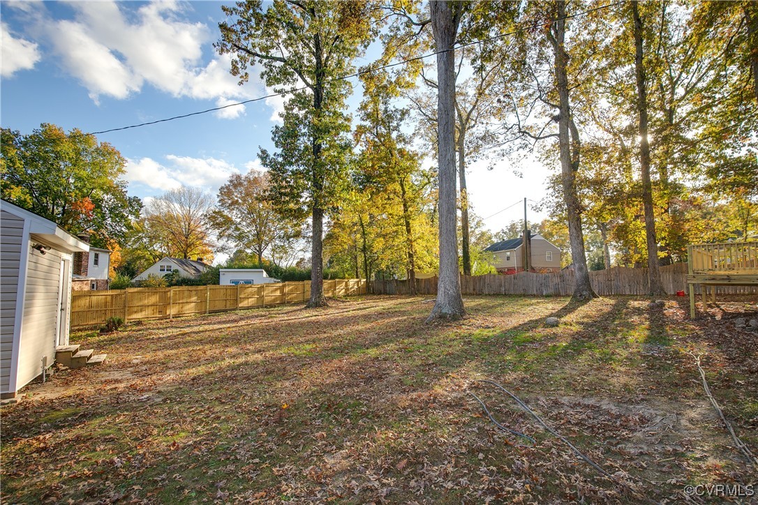 9761 Tuxford Road Chesterfield, VA 23236 - Photo 40 of 49 View of yard