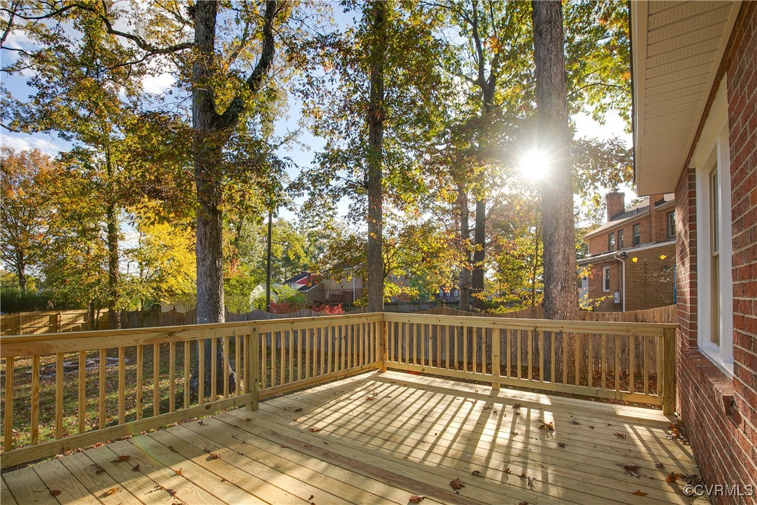 9761 Tuxford Road Chesterfield, VA 23236 - Photo 41 of 49 View of wooden terrace