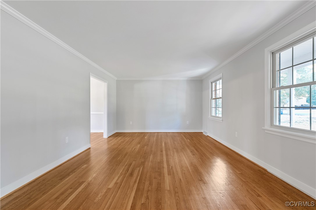 9761 Tuxford Road Chesterfield, VA 23236 - Photo 7 of 49 Spare room with light hardwood / wood-style floors