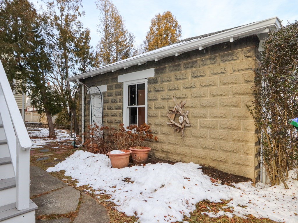 169 George Street Medford, MA 02155 - Photo 19 of 22 a view of a backyard of the house