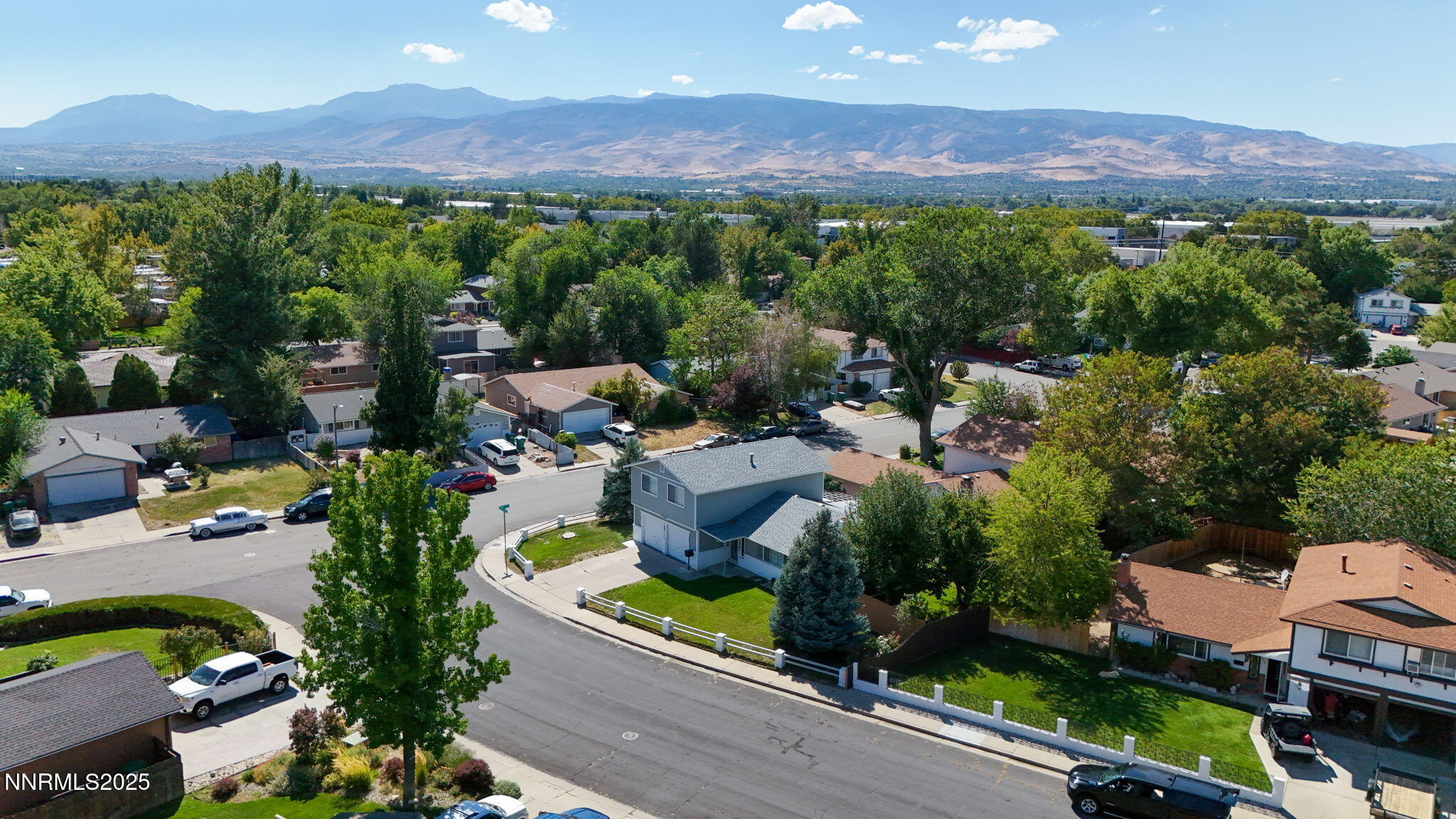 3095 Randolph Drive Reno, NV 89502 - Photo 19 of 20 an aerial view of a house with a garden