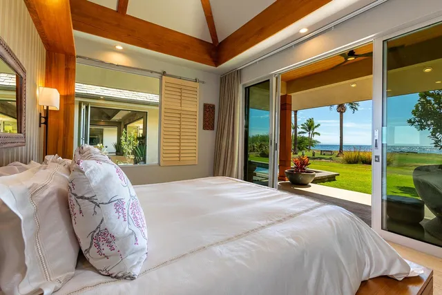 a view of a house with sitting area and furniture