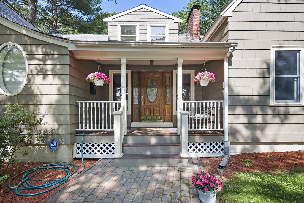 26 Leland Road Brookline, MA 02467 - Photo 2 of 30 a front view of a house with entryway