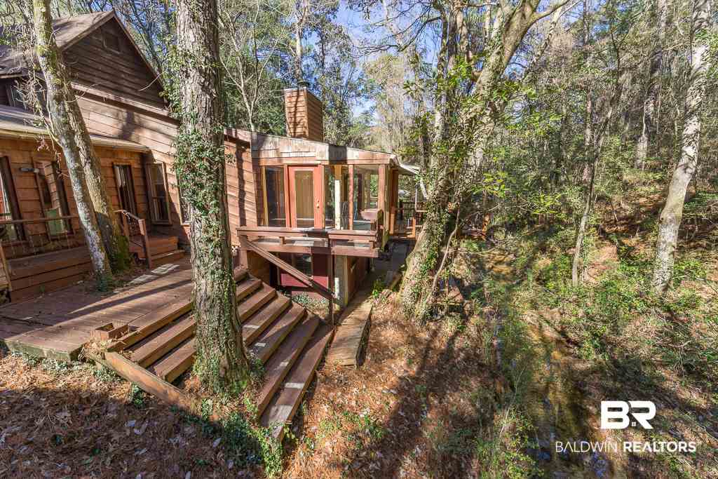 137 Donette Loop Daphne, AL 36526 - Photo 23 of 24 Steps Down to Creek