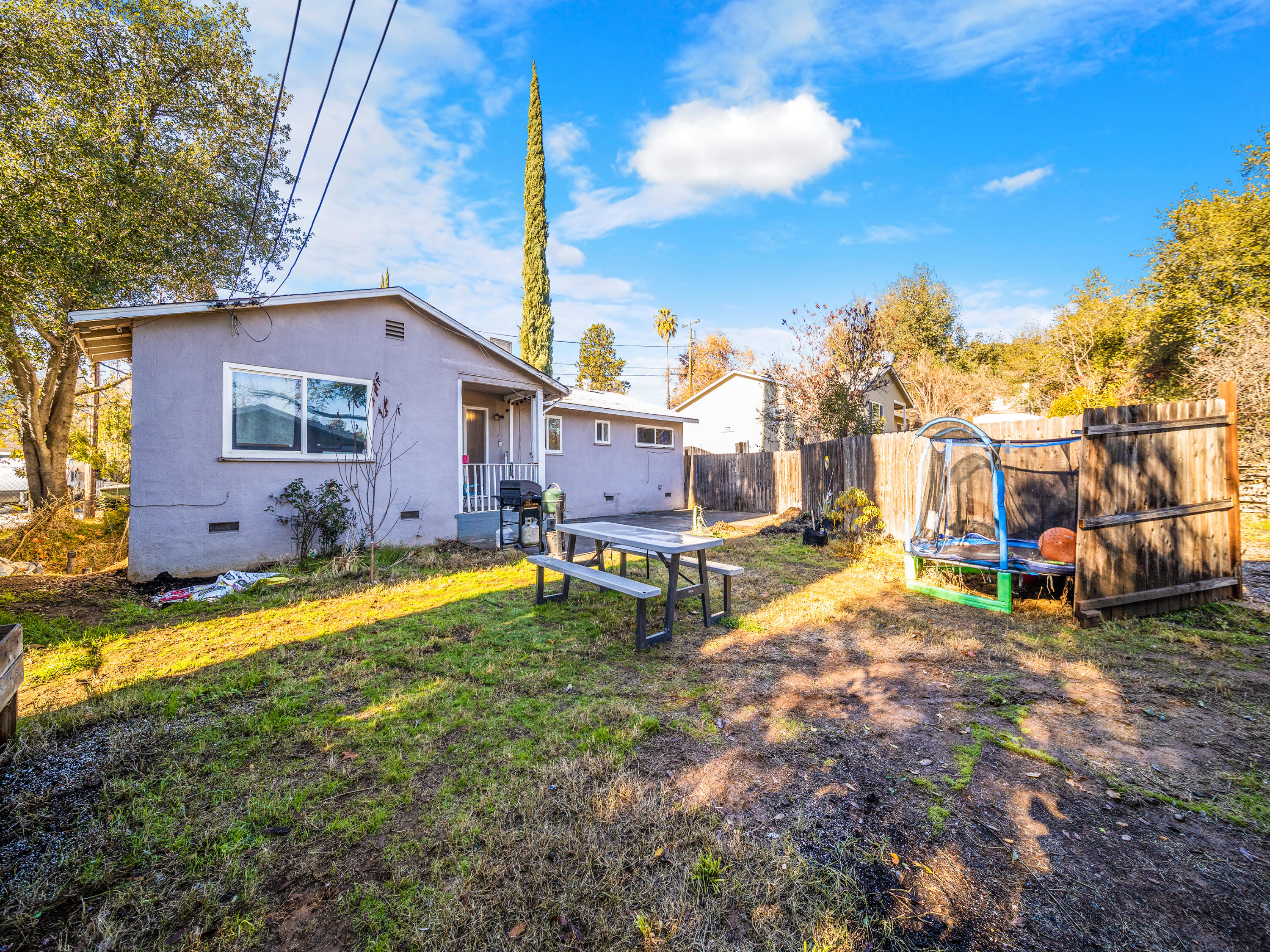 2921 West Way Redding, CA 96002 - Photo 25 of 36 a view of a house with a yard