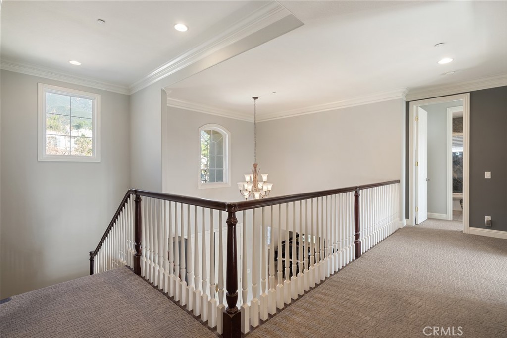 9669 Norbrook Drive Rancho Cucamonga, CA 91737 - Photo 21 of 47 a view of hallway with bedroom
