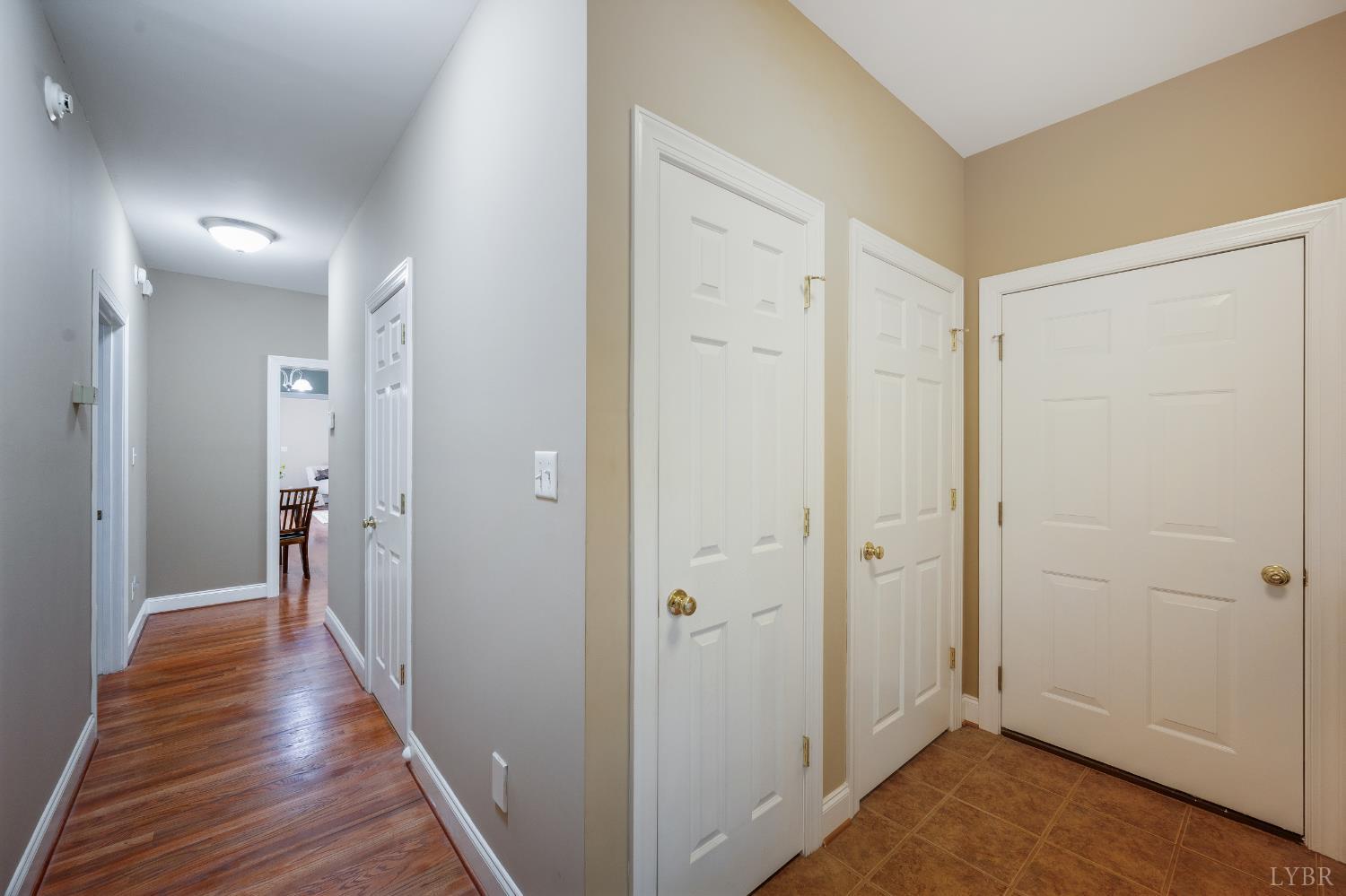 429 Matohe Road Monroe, VA 24574 - Photo 36 of 73 a view of a hallway with wooden floor