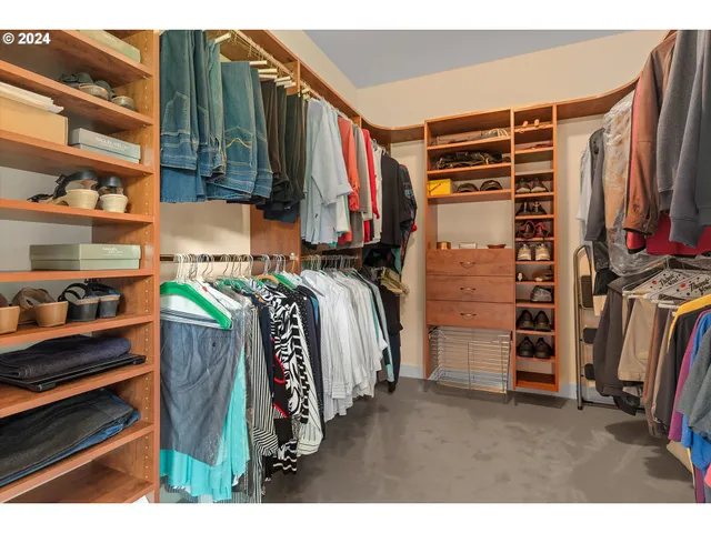 a view of a living room and bathroom
