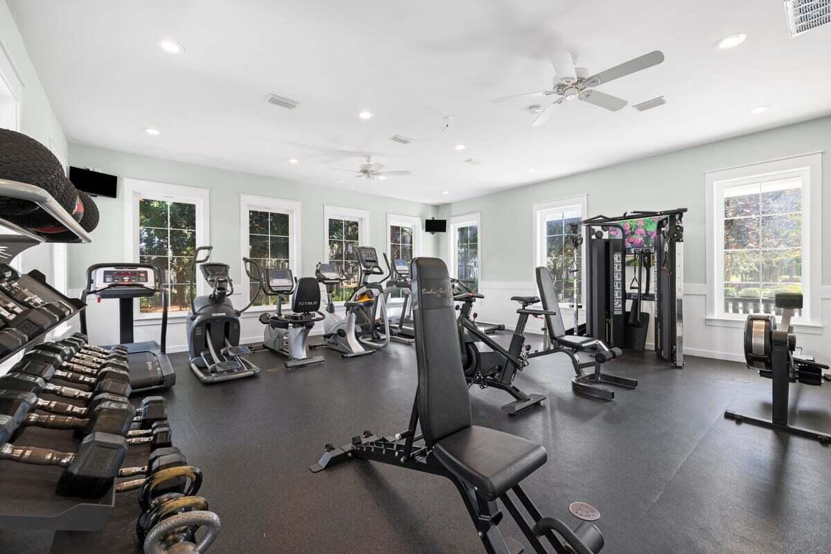 1281 Laurel Way Miramar Beach, FL 32550 - Photo 44 of 46 a view of a room with gym equipment