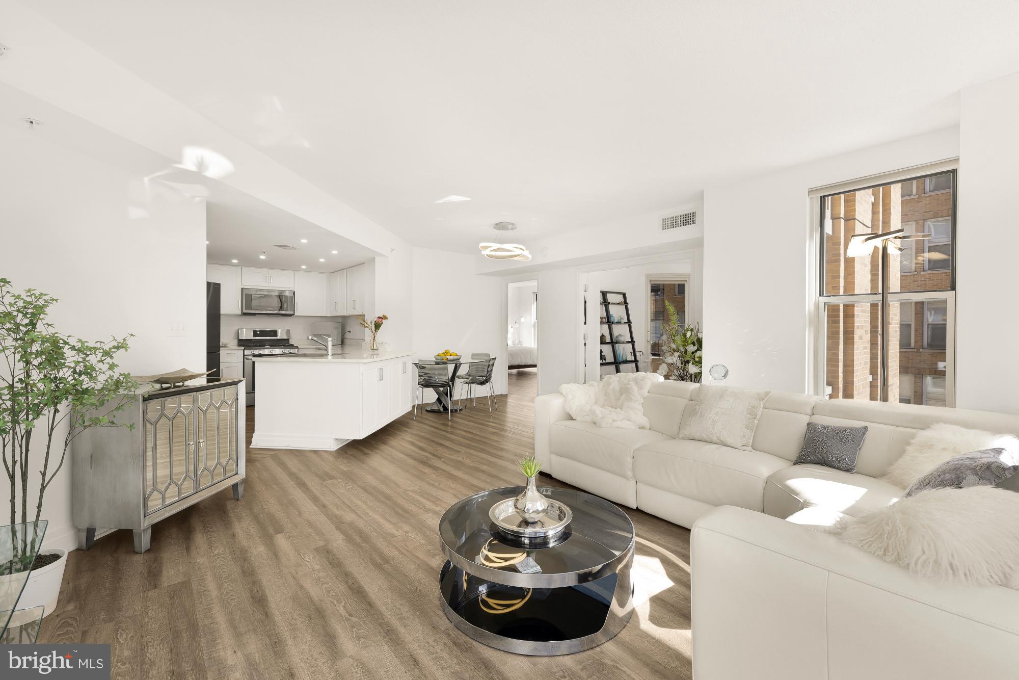 915 E Street Northwest, Unit 815 Washington, DC 20004 - Photo 3 of 26 Bright and airy modern living space.