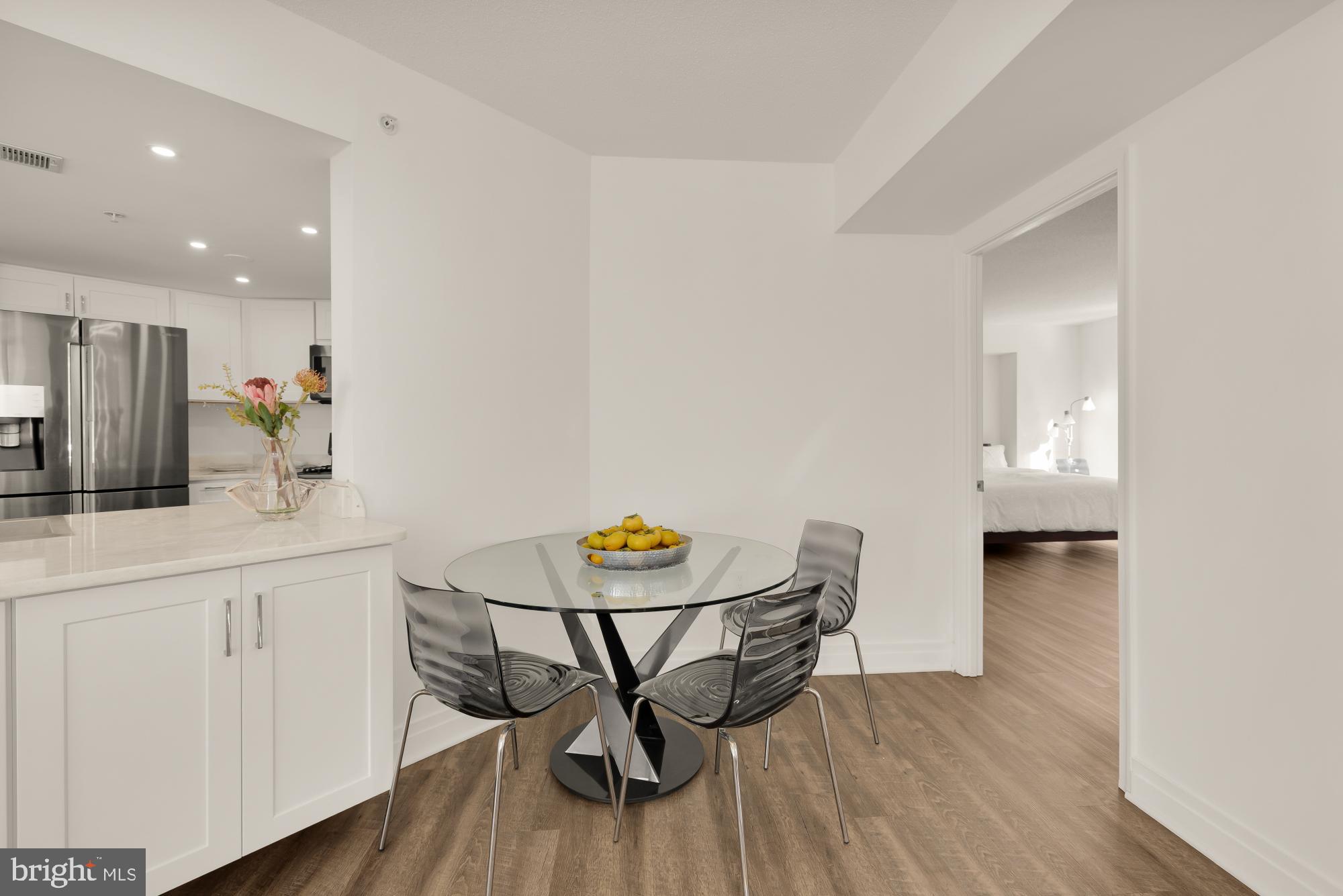 915 E Street Northwest, Unit 815 Washington, DC 20004 - Photo 7 of 26 Modern dining space with sleek design.