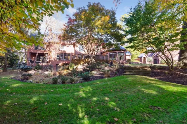 a front view of house with yard