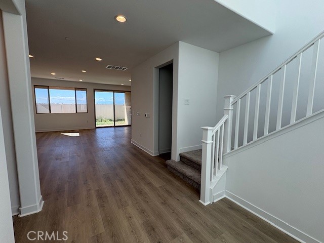 3710 Leafgreen Road Corona, CA 92883 - Photo 3 of 5 a view of an entryway with wooden floor