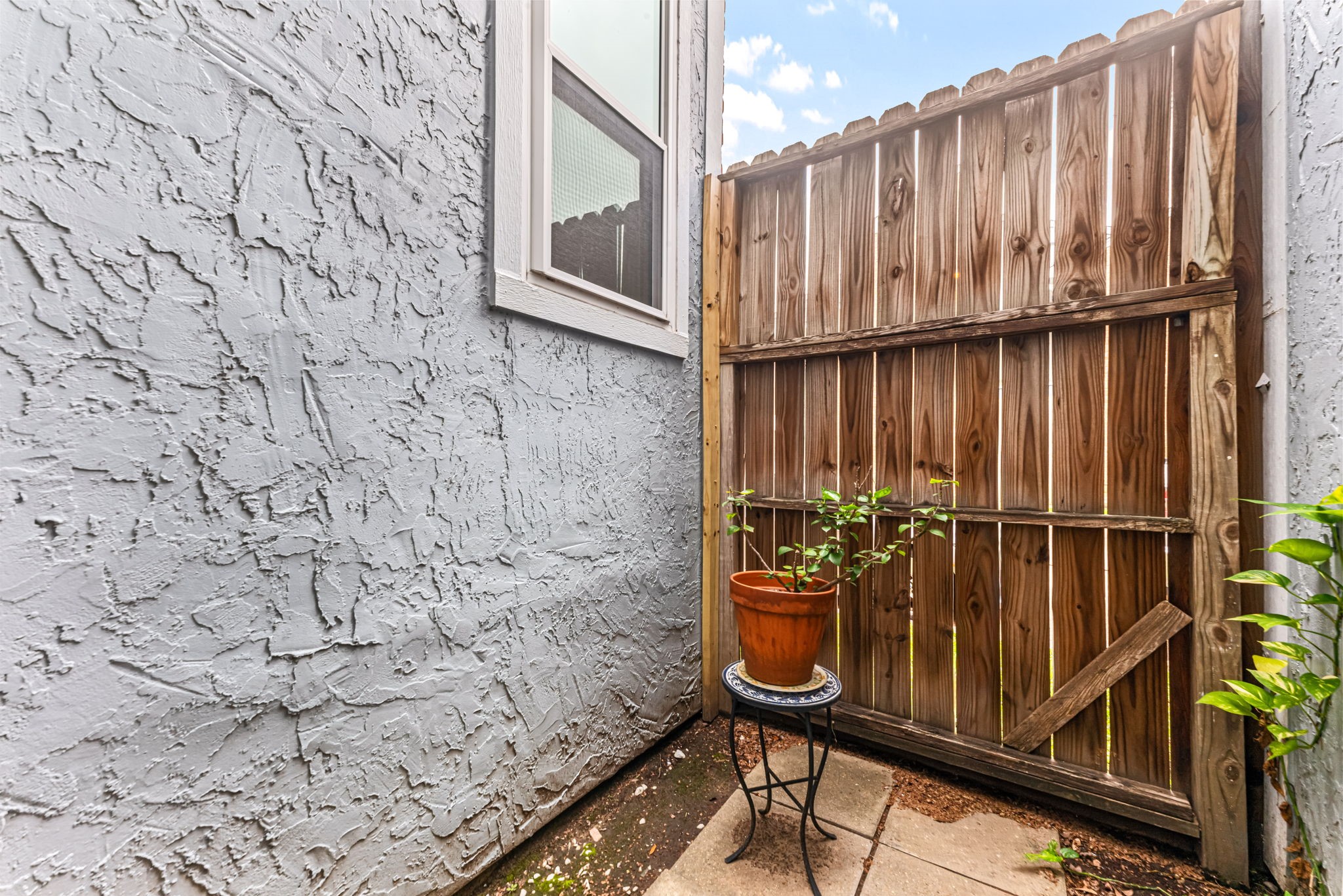 3200 South Gessner Road, Unit 228 Houston, TX 77063 - Photo 14 of 18 The private patio features a sliding glass door that seamlessly connects your indoor living space to the outdoors, a wonderful spot to unwind and enjoy a breath of fresh air!