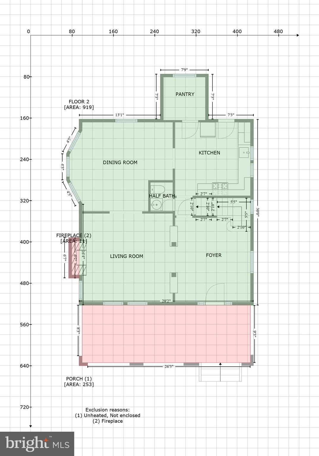 116 Mallow Hill Road Baltimore, MD 21229 - Photo 35 of 37 GLA Floor Plan