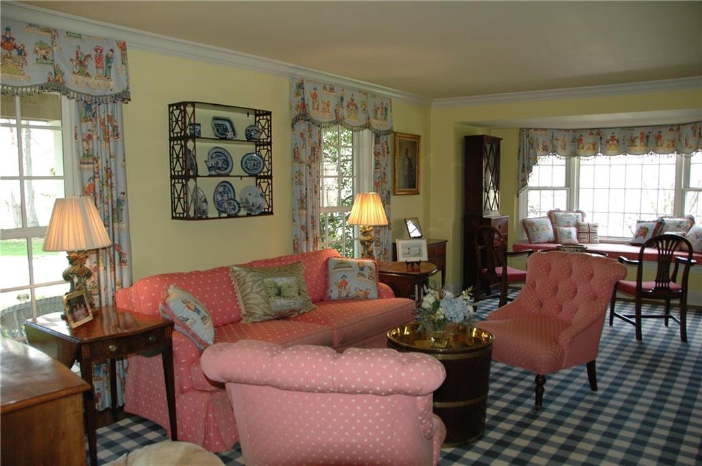 508 Beaver Road Edgeworth, PA 15143 - Photo 11 of 25 Living Room has large windows that look to covered front porch.