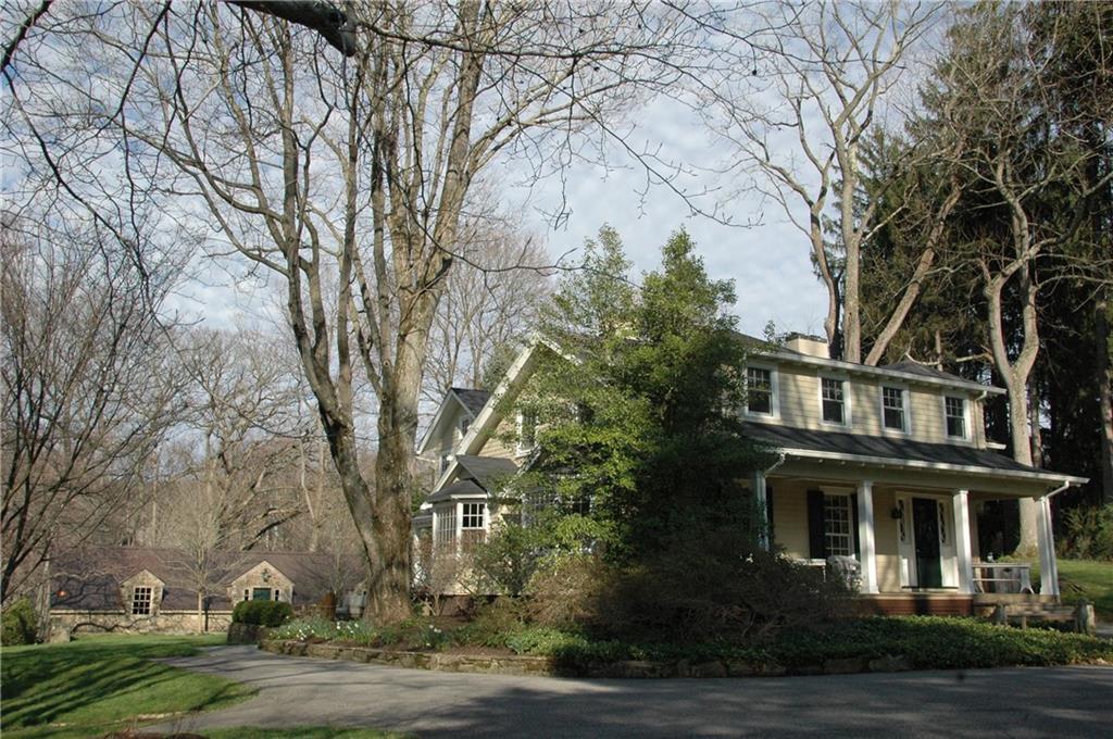 508 Beaver Road Edgeworth, PA 15143 - Photo 25 of 25 Landscaped lot has amazing mature trees - black walnut, silver beech, hollies and more.